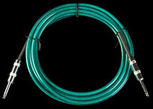 Fender California Clear Surfer Green Instrument Cable (15 Foot)