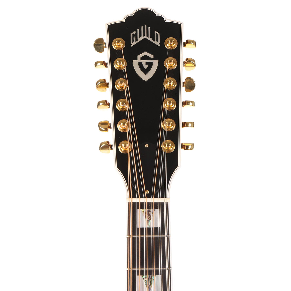 Guild F-512 12-String Acoustic Natural Used — 4