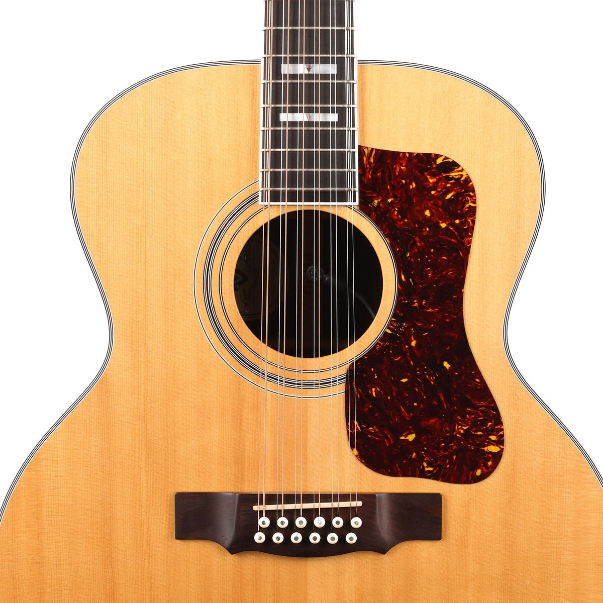 Guild F-512 12-String Acoustic Natural Used — 6