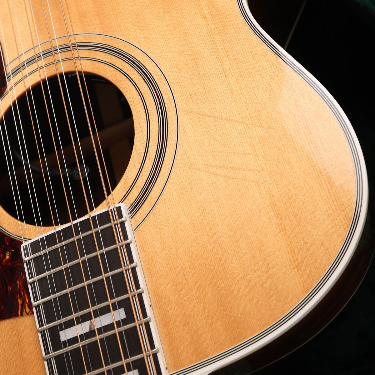 Guild F-512 12-String Acoustic Natural Used — 8
