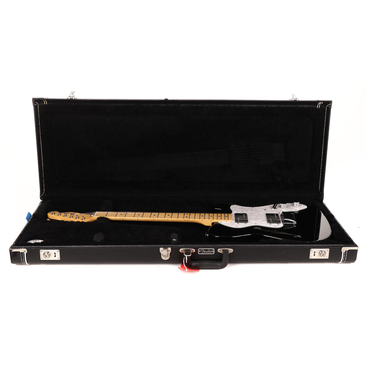 Fender American Vintage 1972 Telecaster Thinline FSR Black Used — 8