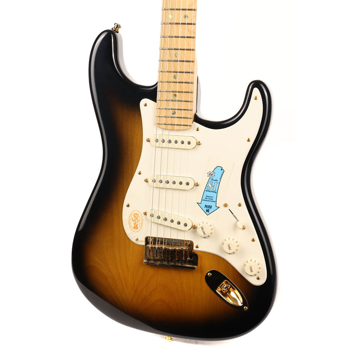 Fender 50th Anniversary American Deluxe Stratocaster 2-Color Sunburst 2004