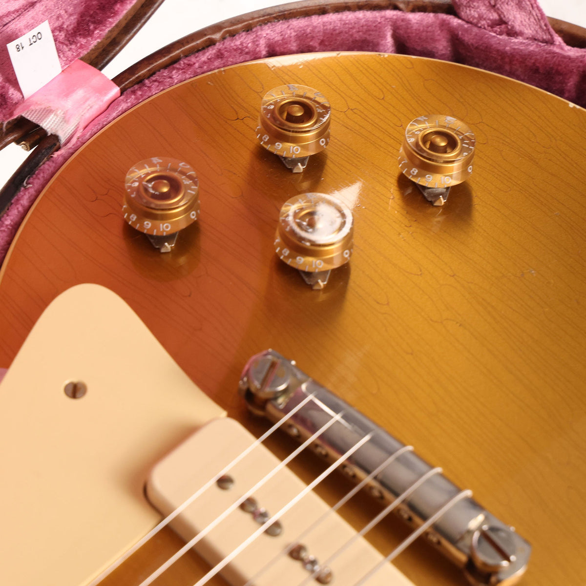 Gibson Custom Shop 1954 Les Paul Goldtop Darkback Murphy Aged 2018 — 10
