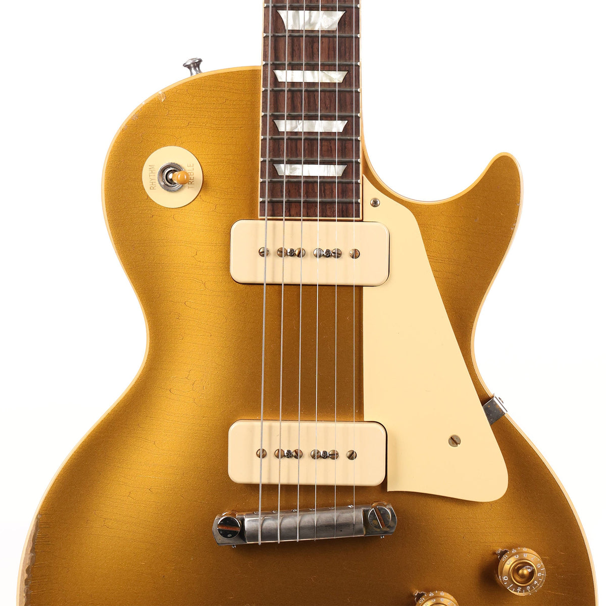 Gibson Custom Shop 1954 Les Paul Goldtop Darkback Murphy Aged 2018 — 6