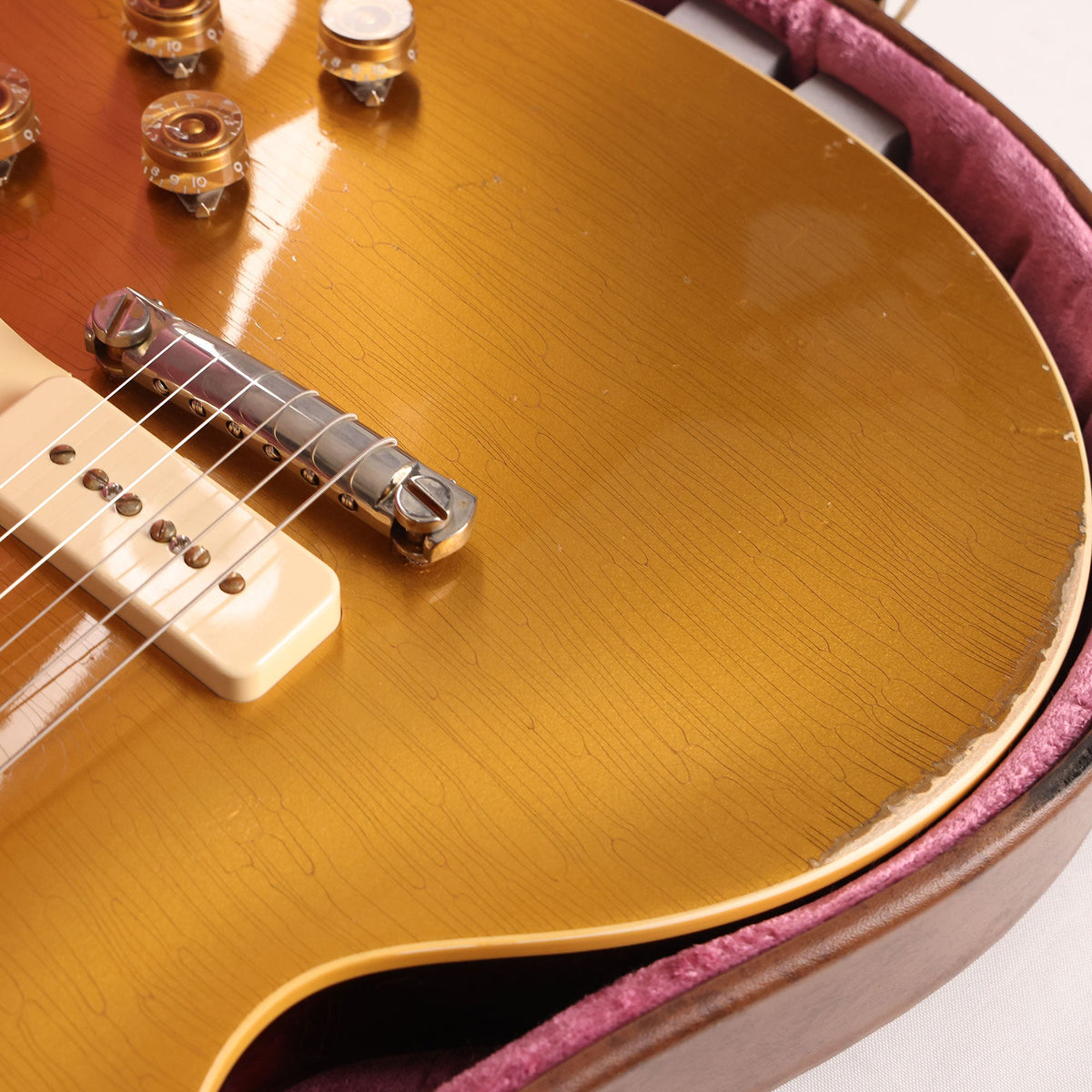 Gibson Custom Shop 1954 Les Paul Goldtop Darkback Murphy Aged 2018 — 9