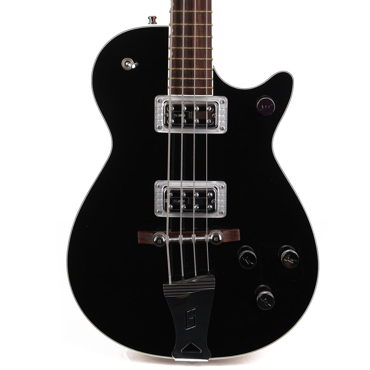 Gretsch G6128B Thunder Jet Short Scale Bass Black 2008 — 1
