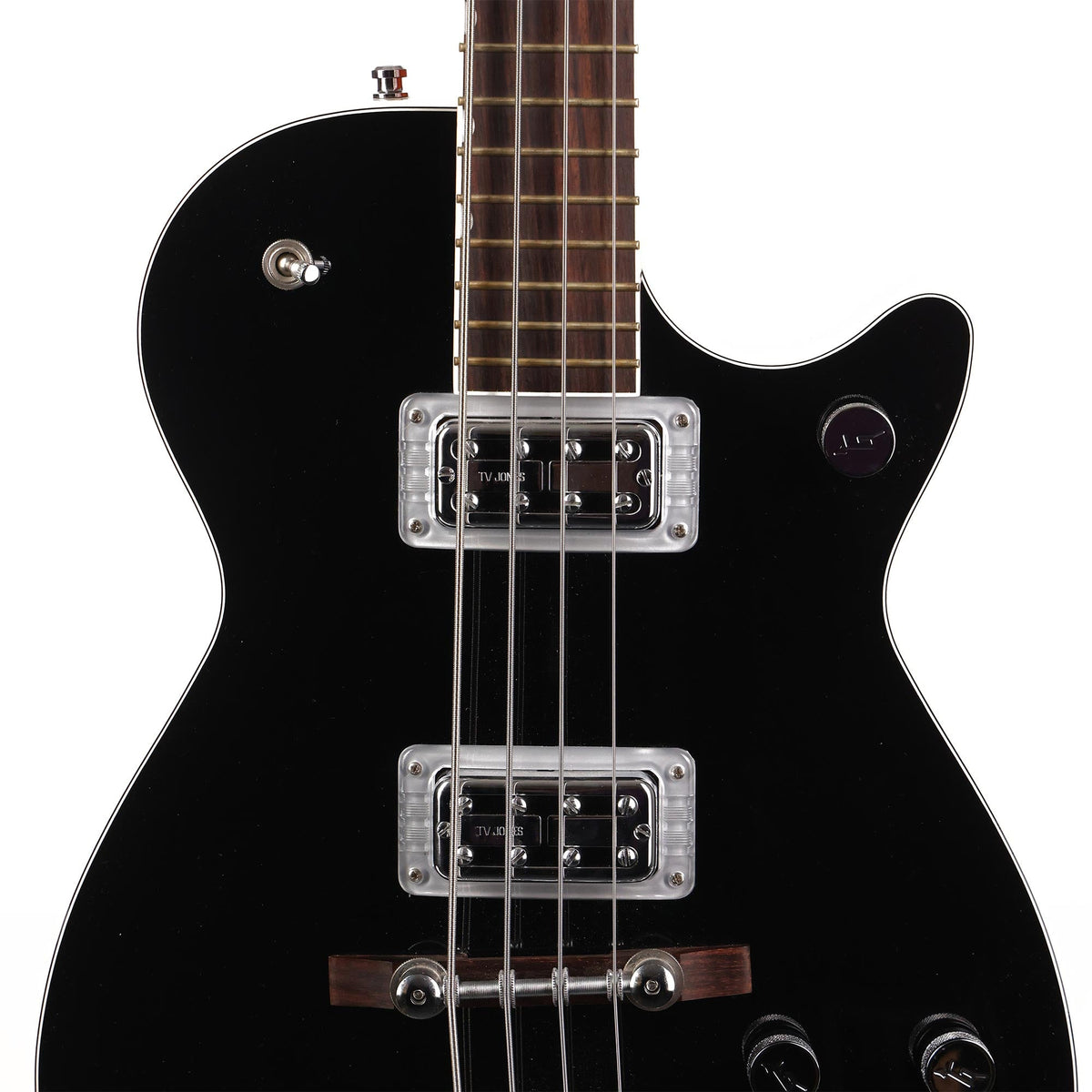 Gretsch G6128B Thunder Jet Short Scale Bass Black 2008 — 6
