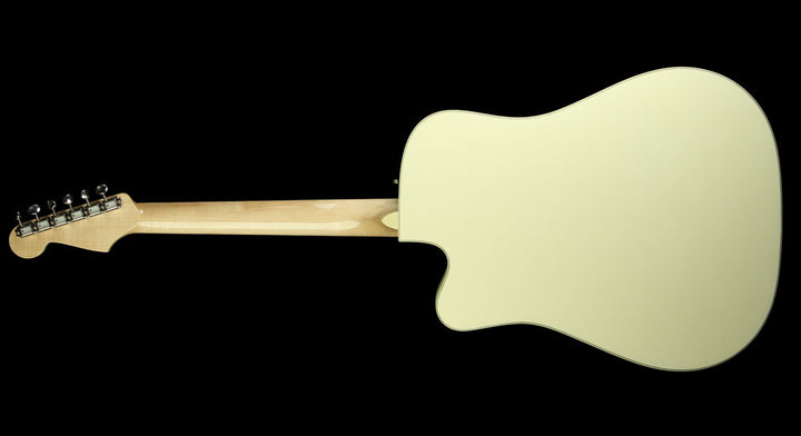 Used Fender Custom Shop Kingman C Acoustic Guitar Antigua White