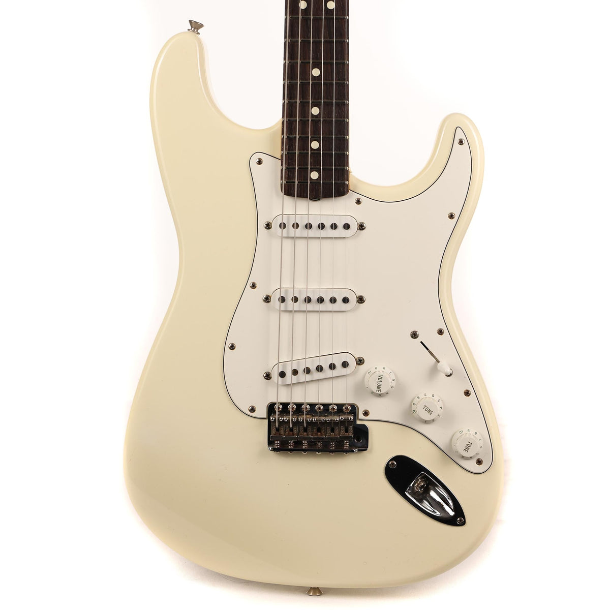 1998 Fender Jimi Hendrix Voodoo Stratocaster Olympic White — 1