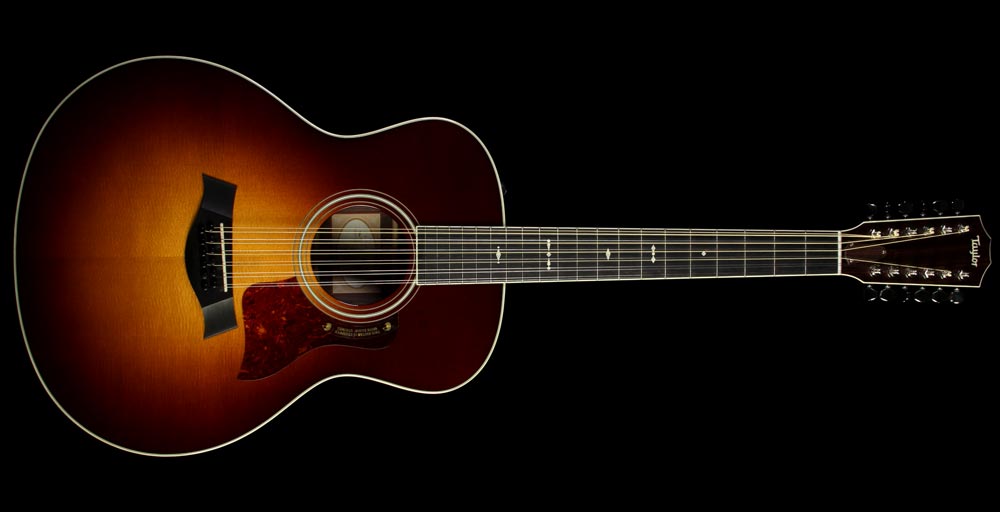 Used Taylor 756e Grand Symphony 12-String Acoustic Guitar Vintage Sunburst — 2