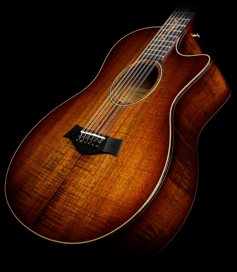Taylor K66ce Grand Symphony 12-String Acoustic Guitar Shaded Edgeburst — 1