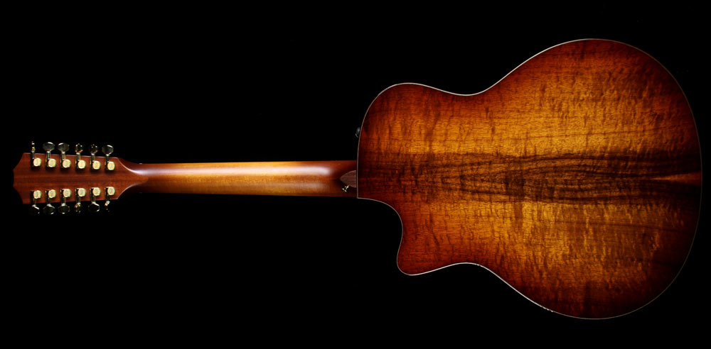 Taylor K66ce Grand Symphony 12-String Acoustic Guitar Shaded Edgeburst — 3