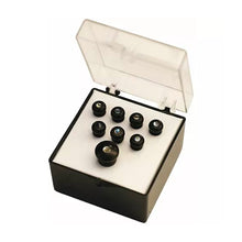 Martin Bridge/End Pin Set (Ebony with Paua Pearl Inlays)