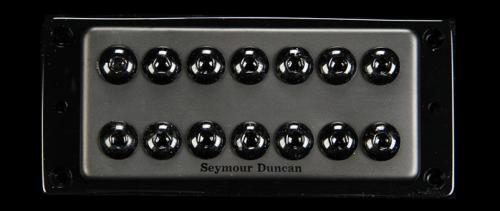 Seymour Duncan 7-String Invader Neck Pickup Passive Mount (Black Metal)