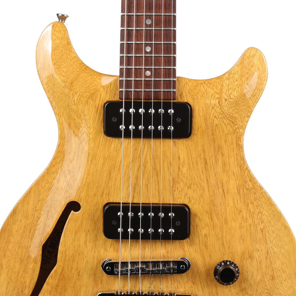 Hamer USA Artist Korina Natural Used — 6