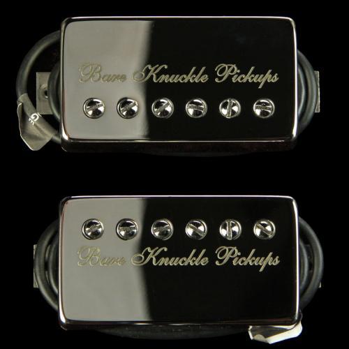 Bare Knuckle VHII Humbucker Pickup Set (Nickel with Bare Knuckle Etch)