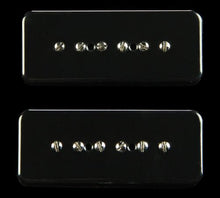 Bare Knuckle P-90 Nantucket Set Black 2C Braided Nickel Screws