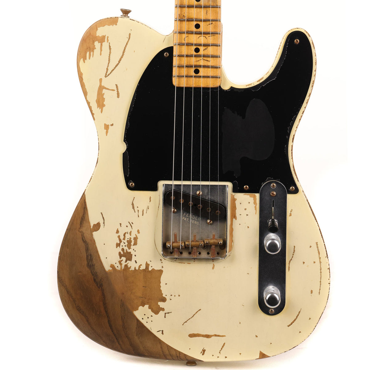Fender Custom Shop Jeff Beck Tribute Esquire Masterbuilt Greg Fessler White Blonde — 1