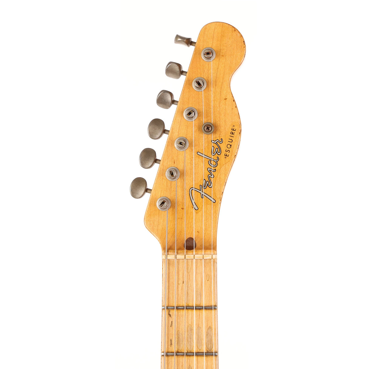 Fender Custom Shop Jeff Beck Tribute Esquire Masterbuilt Greg Fessler White Blonde — 4
