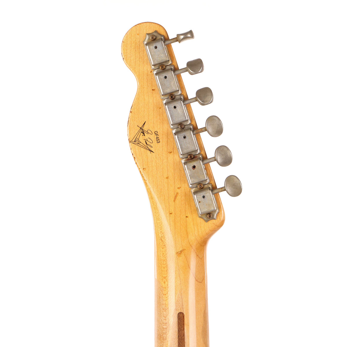 Fender Custom Shop Jeff Beck Tribute Esquire Masterbuilt Greg Fessler White Blonde — 5