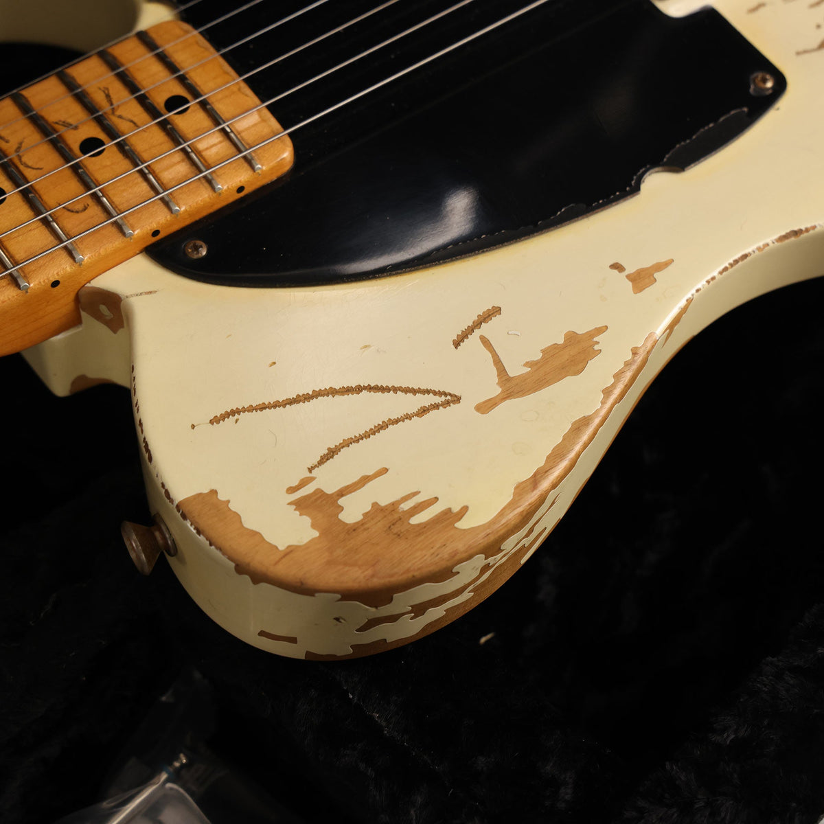 Fender Custom Shop Jeff Beck Tribute Esquire Masterbuilt Greg Fessler White Blonde — 8
