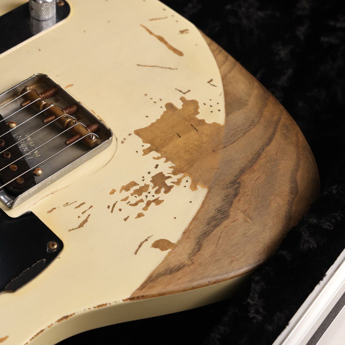 Fender Custom Shop Jeff Beck Tribute Esquire Masterbuilt Greg Fessler White Blonde — 9