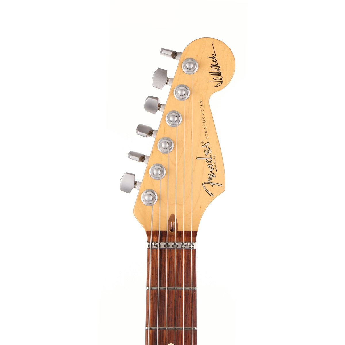 1996 Fender Jeff Beck Stratocaster Surf Green — 4