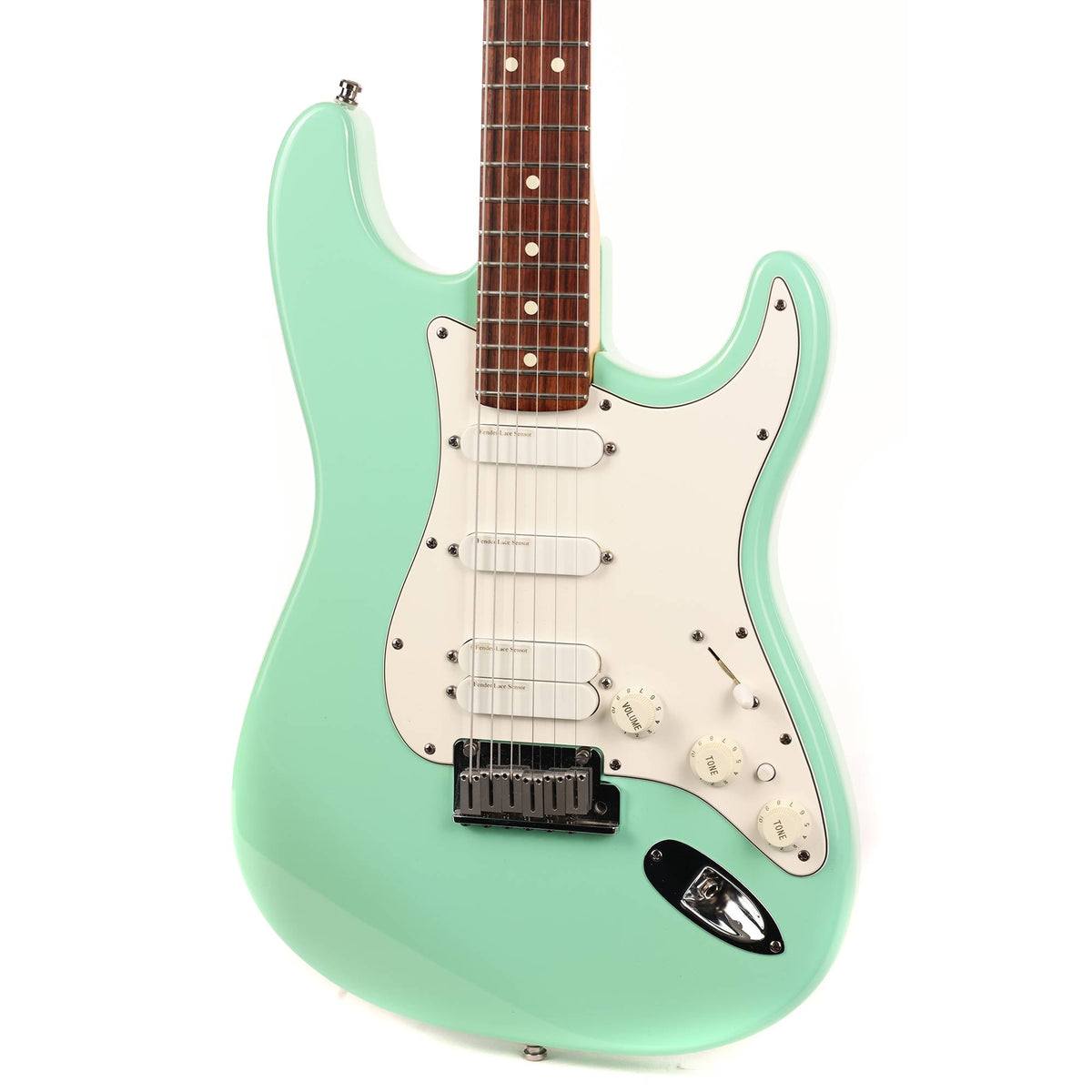 1996 Fender Jeff Beck Stratocaster Surf Green — 7