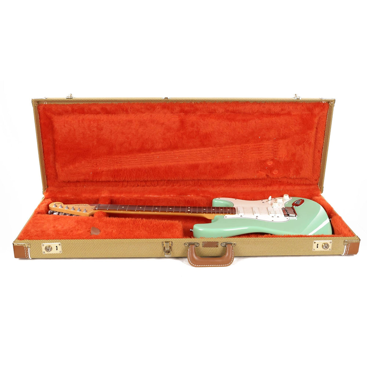 1996 Fender Jeff Beck Stratocaster Surf Green — 8