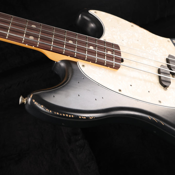 Fender Justin Meldal-Johnson Signature Mustang Bass Black 2022