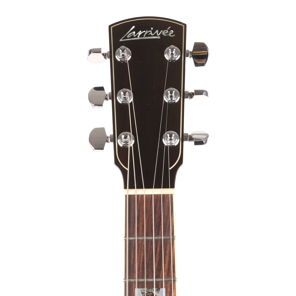 Larrivee RS-04 Flame Top Sunburst 2008 — 4