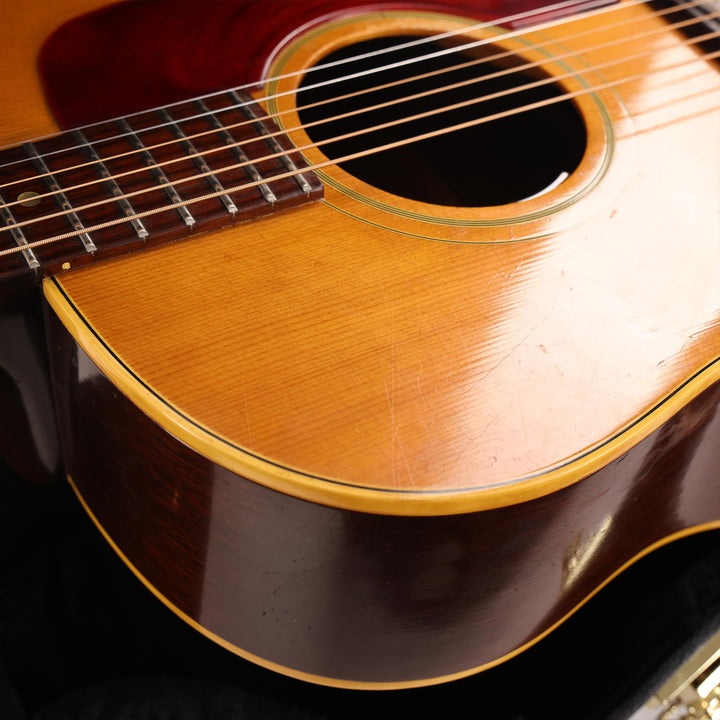 1965 Gibson J-50 ADJ Dreadnought Acoustic-Electric Natural
