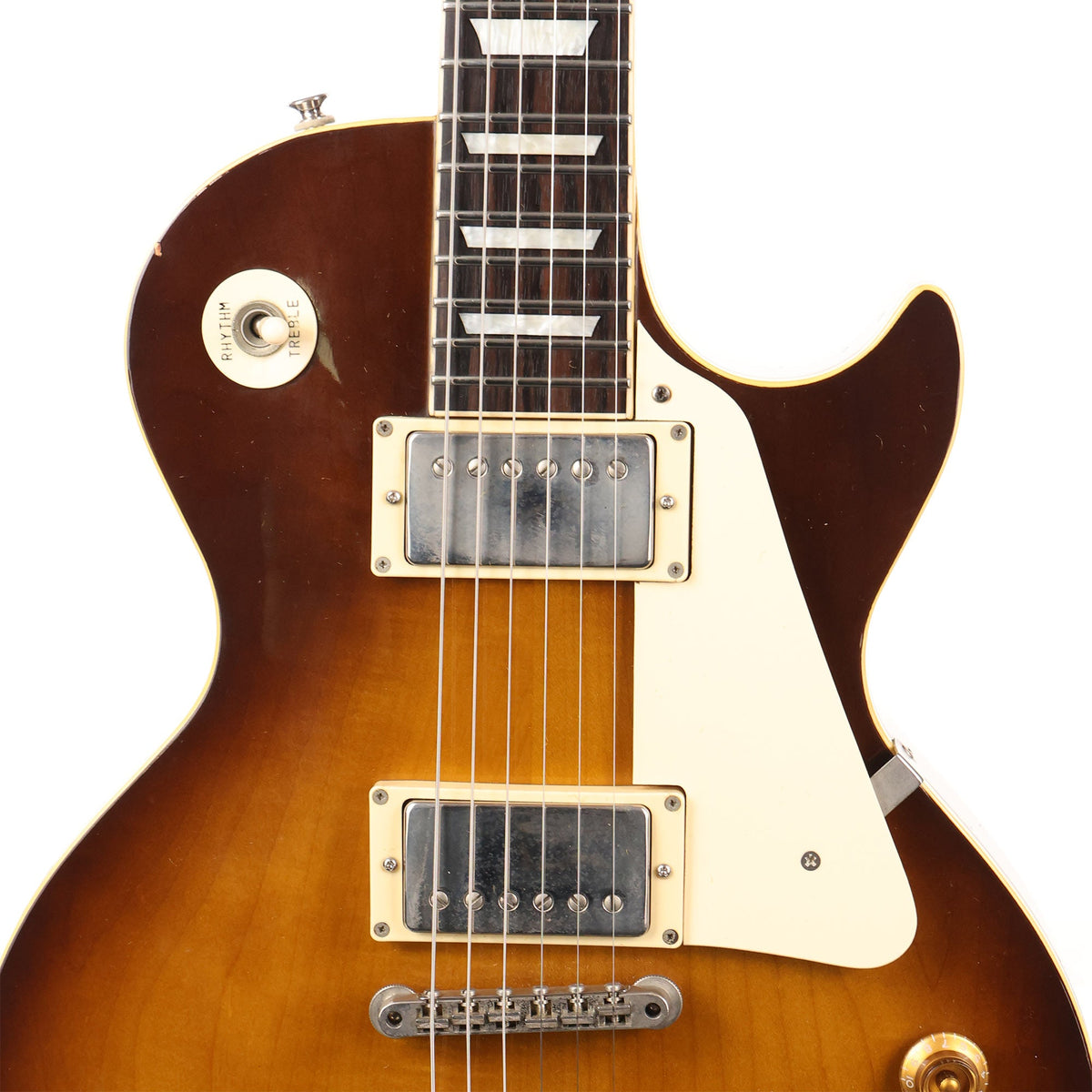 1978 Greco Singlecut Tobacco Sunburst with ThroBak Humbuckers — 6