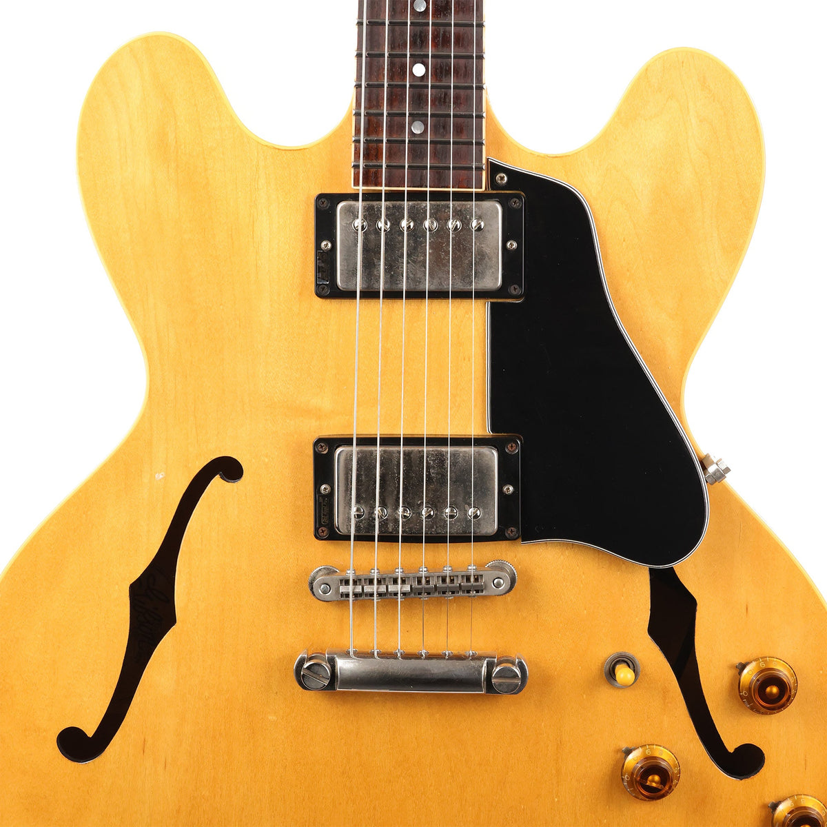 1985 Gibson ES-335 Dot Reissue Antique Natural — 6