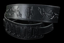 Taylor Byzantine Tooled Leather Guitar Strap (Black)