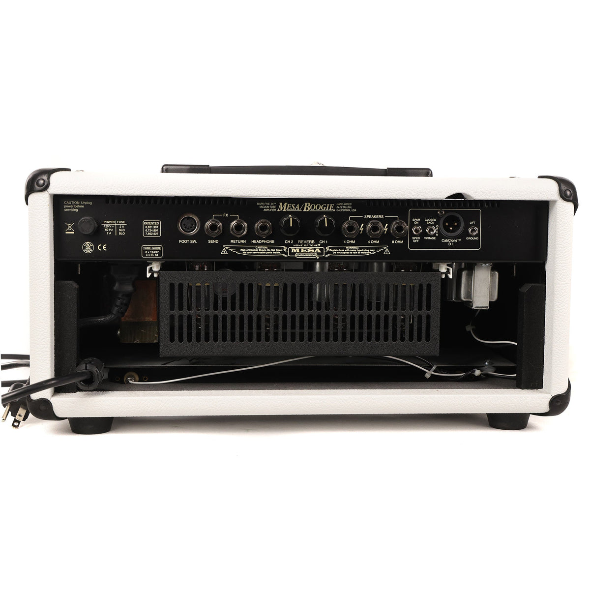 Mesa Boogie Mark V 35 Head White Used — 4