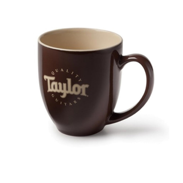 Taylor Glossy Brown Ceramic Bistro Mug