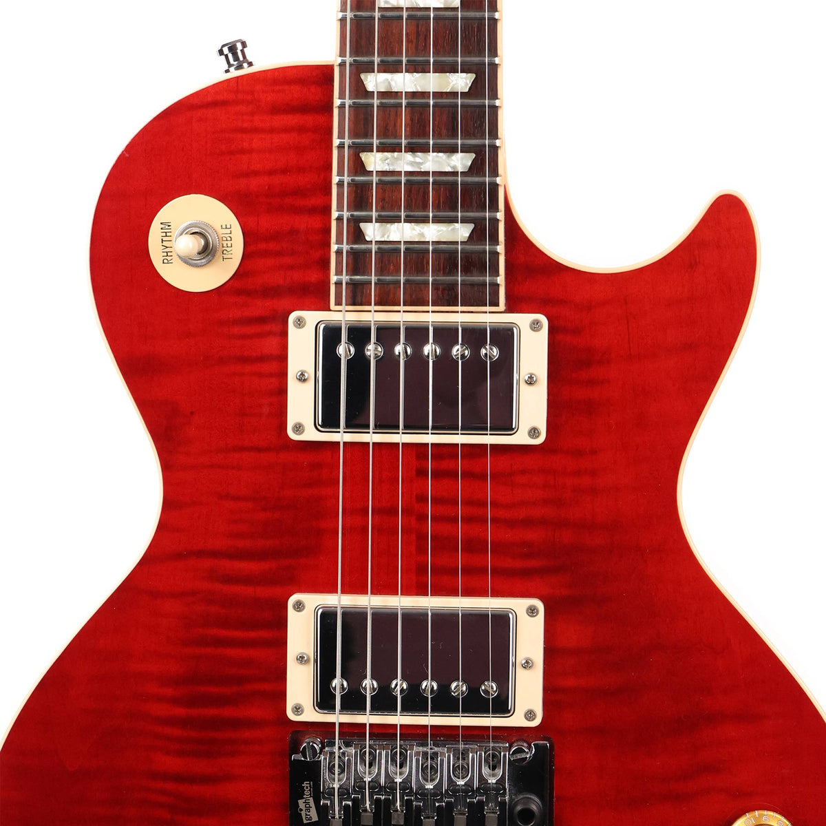 Gibson Custom Shop Alex Lifeson Les Paul Axcess Ruby Red 2015 — 6