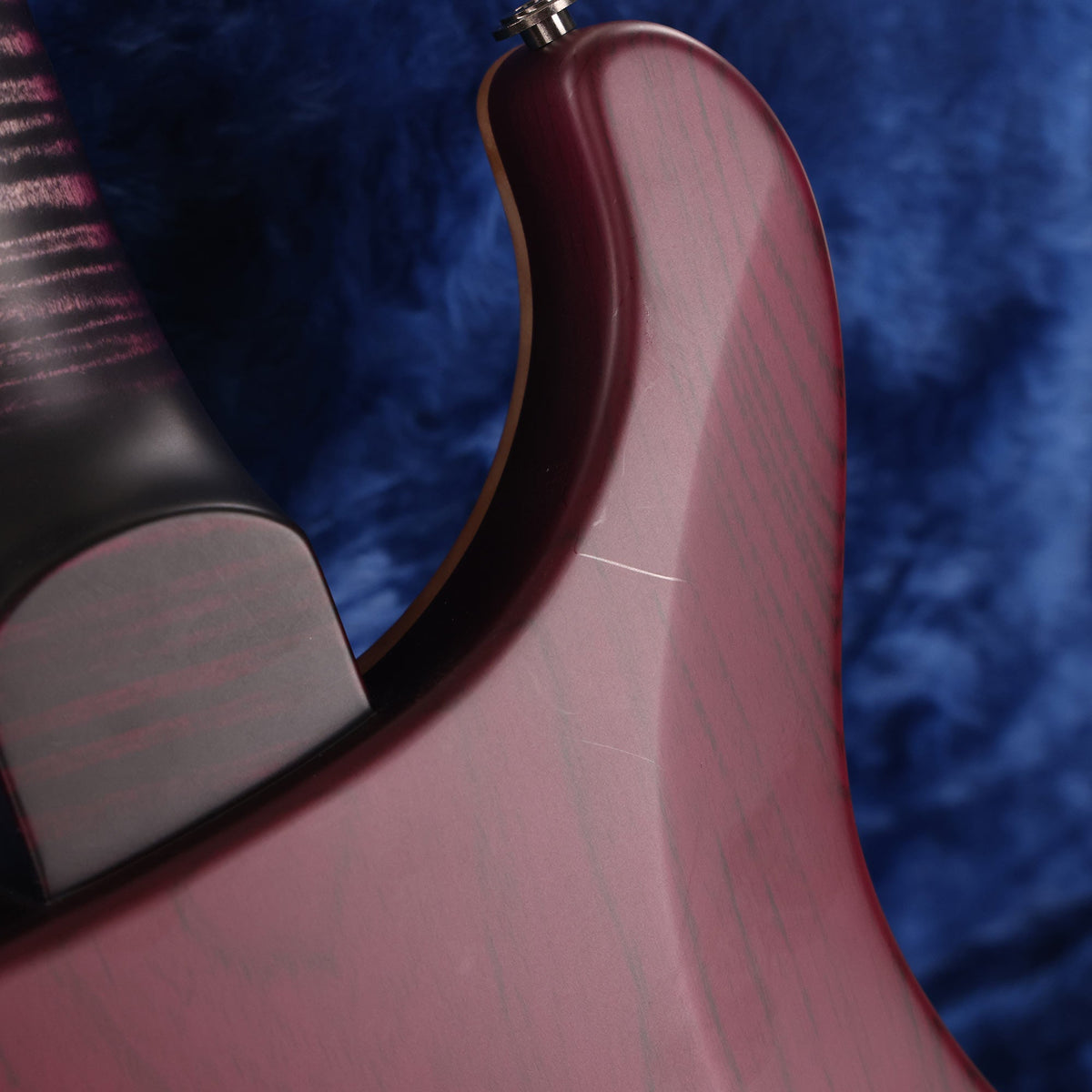 PRS Wood Library Modern Eagle V Satin 10-Top Charcoal Purple Burst 2022 — 8