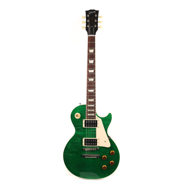 Gibson Custom Shop Modern Les Paul Standard Guitar Trans Green 2017