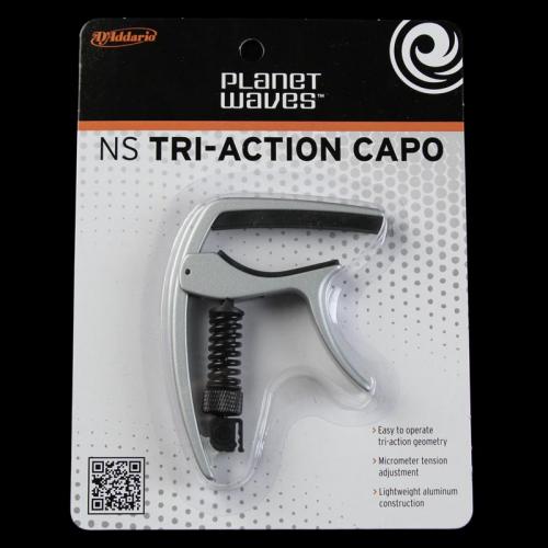 Planet Waves Tri Action Capo (Silver)