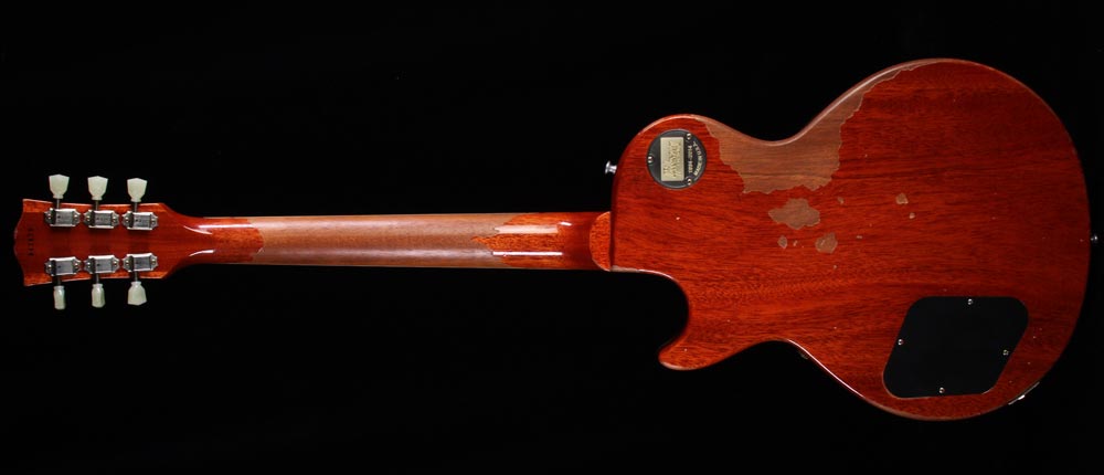 Used Gibson Limited Edition Custom Shop '59 Les Paul Electric Guitar Heavily Aged Slow Iced Tea Fade — 3