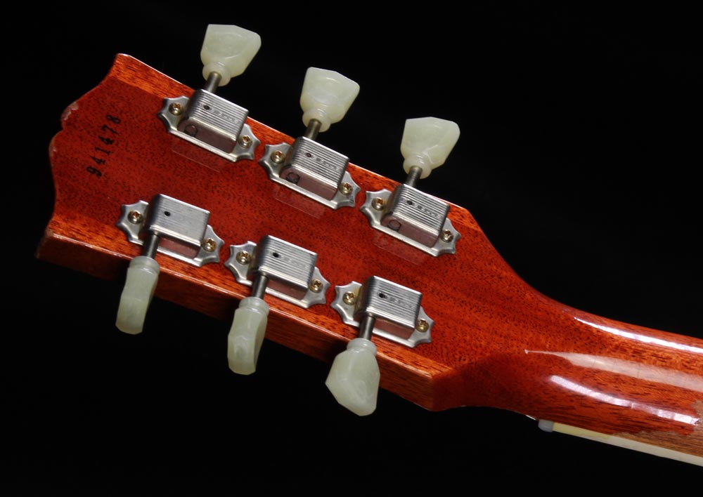 Used Gibson Limited Edition Custom Shop '59 Les Paul Electric Guitar Heavily Aged Slow Iced Tea Fade — 5