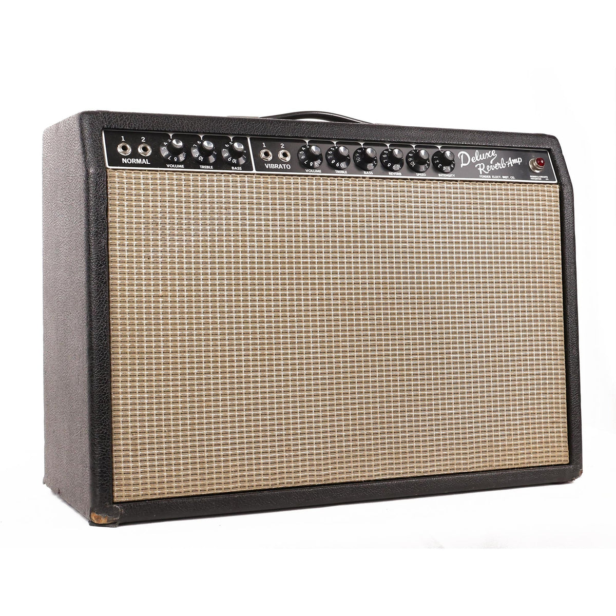 1965 Fender Deluxe Reverb Combo Amplifier — 2