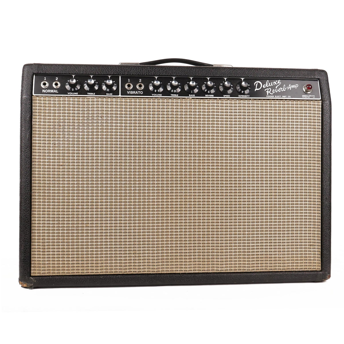 1965 Fender Deluxe Reverb Combo Amplifier — 1