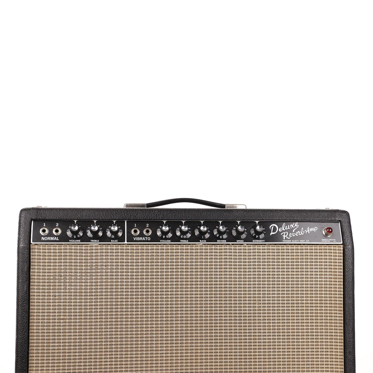1965 Fender Deluxe Reverb Combo Amplifier — 3