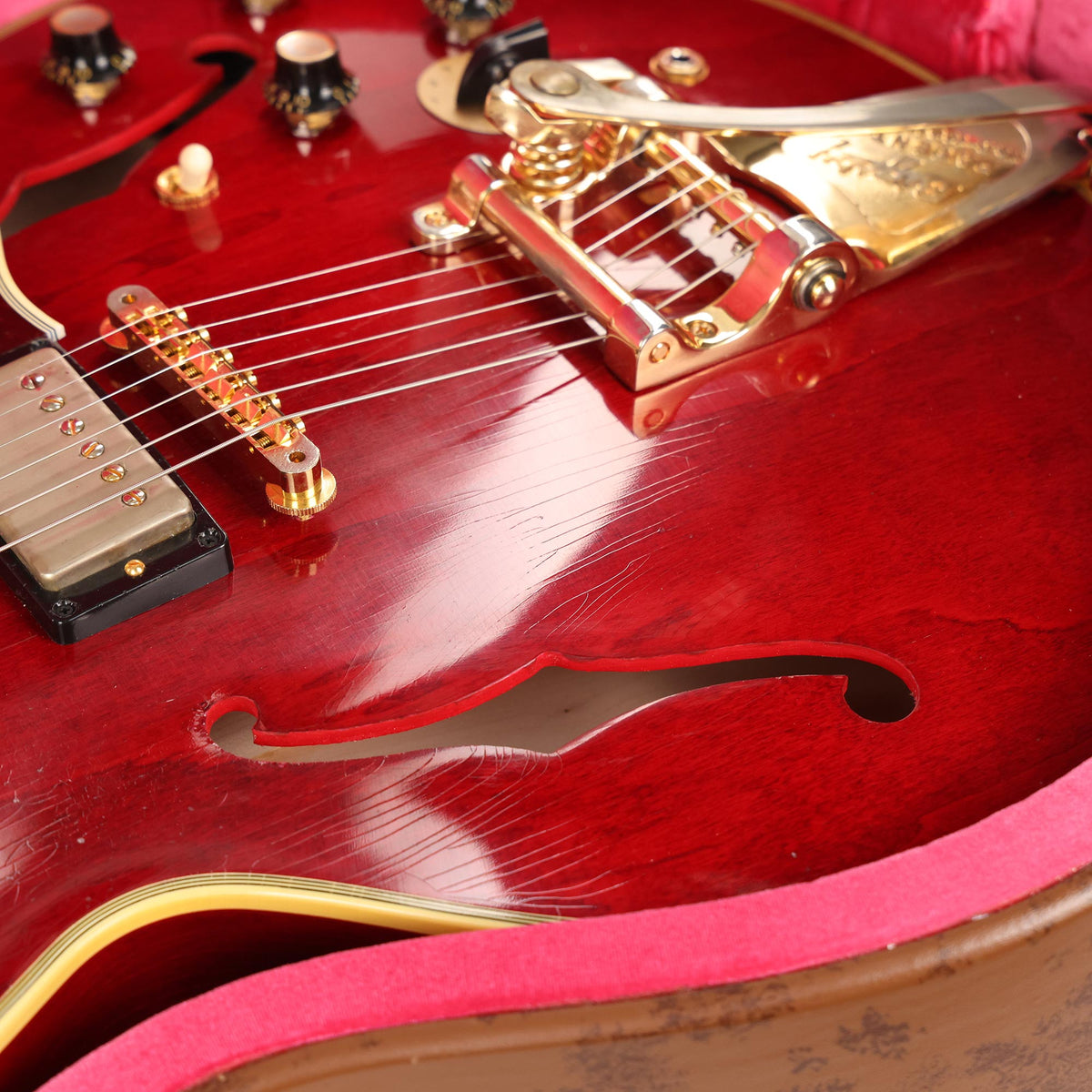 Gibson Custom Shop Noel Gallagher 1960 ES-355 60s Cherry Murphy Lab Aged 2022 — 9