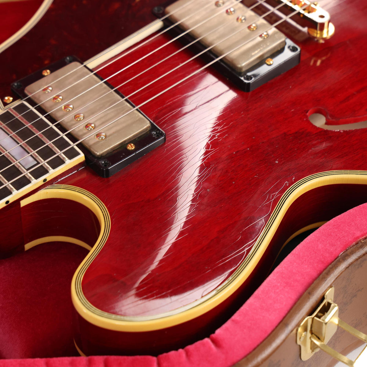 Gibson Custom Shop Noel Gallagher 1960 ES-355 60s Cherry Murphy Lab Aged 2022 — 10