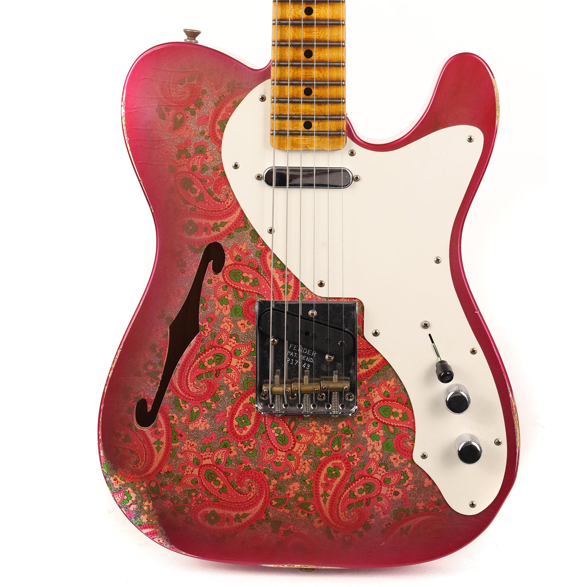 Fender Custom Shop Limited Edition 50s Telecaster Thinline Pink Paisley Relic 2018 — 1