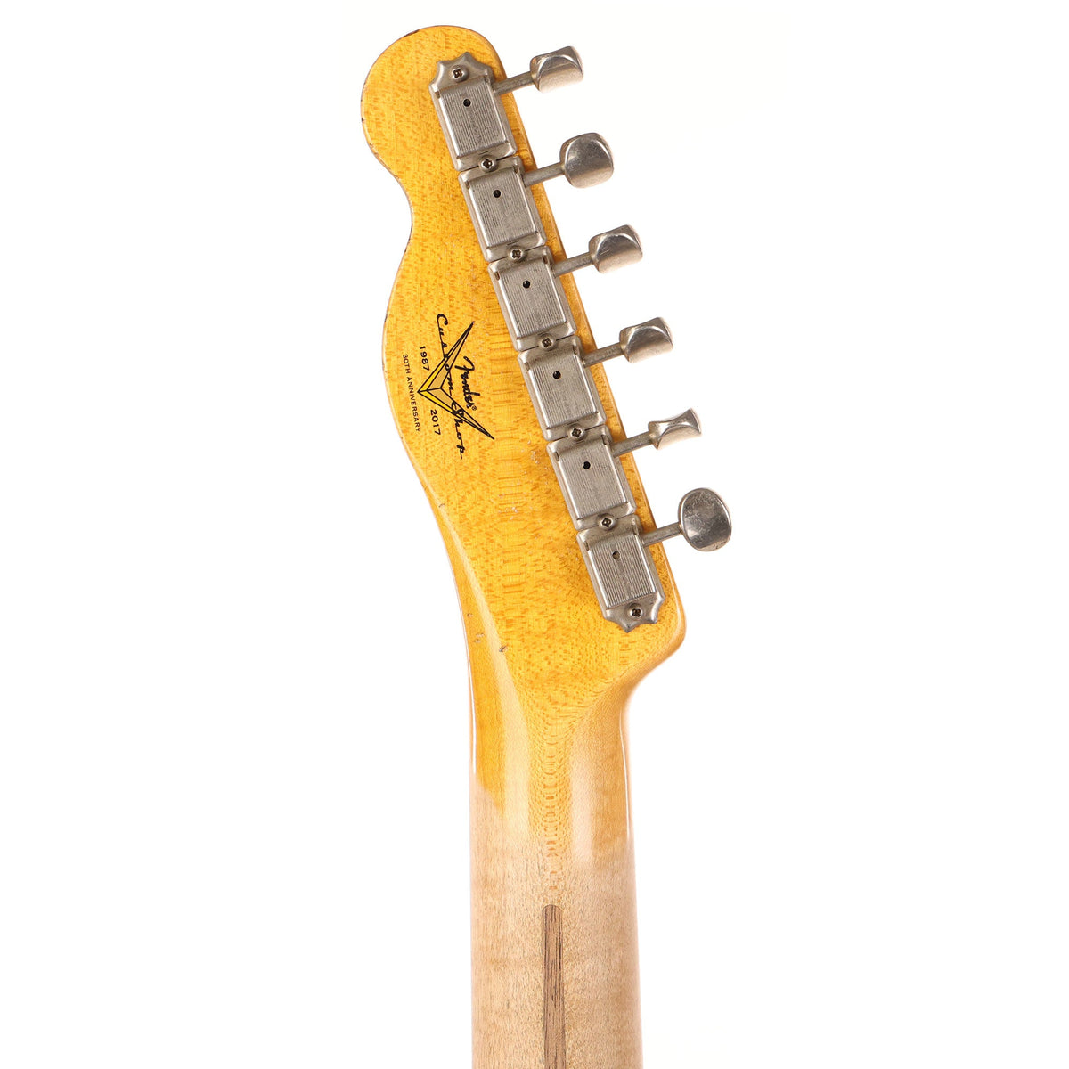 Fender Custom Shop Limited Edition 50s Telecaster Thinline Pink Paisley Relic 2018 — 5